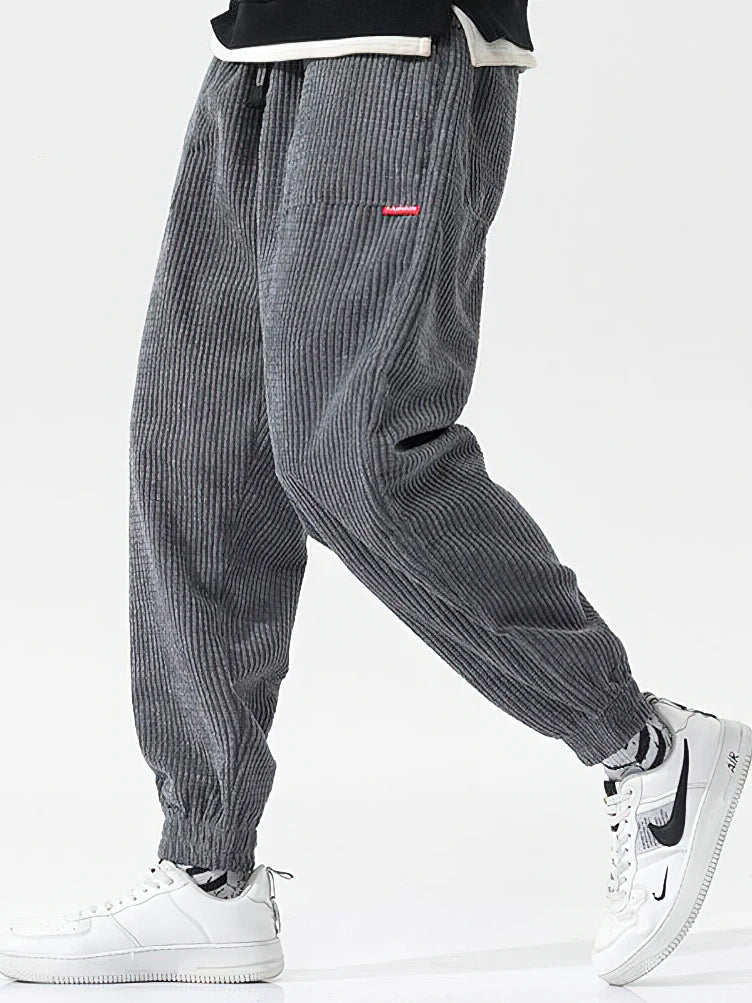 Corduroy Jogger Pants