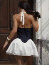 Corset Halter Mini Dress