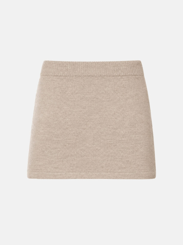Cozy Cardigan & Mini Skirt Set