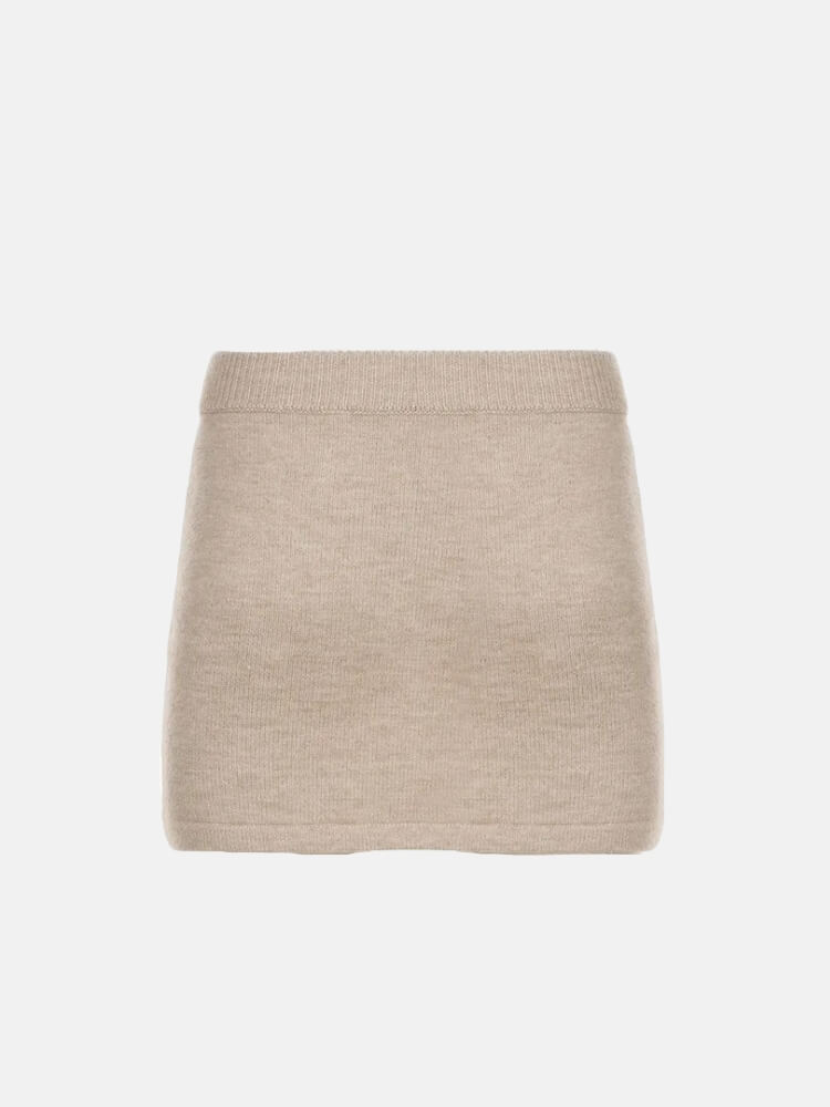Cozy Cardigan & Mini Skirt Set