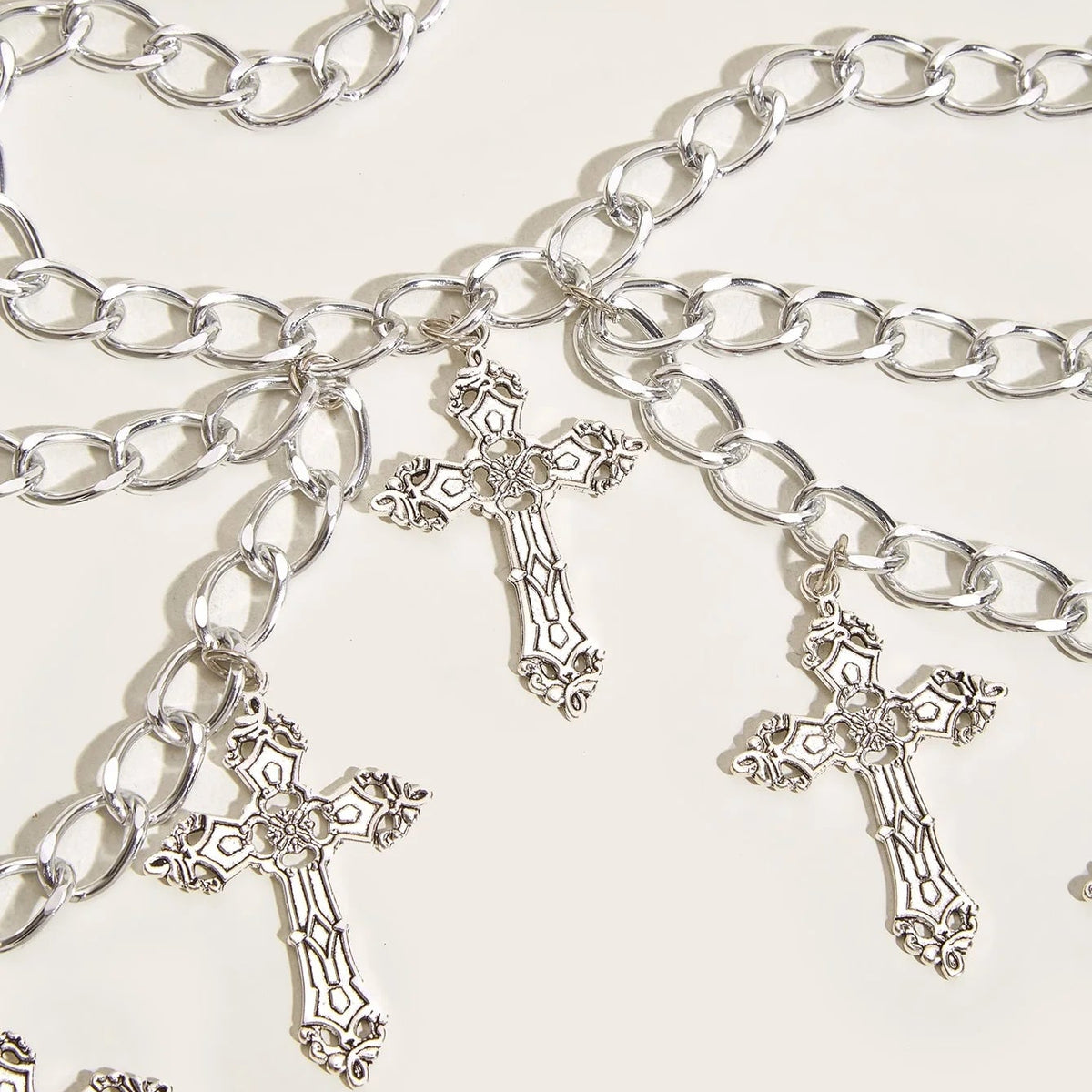 Cross Chain Waist Belt