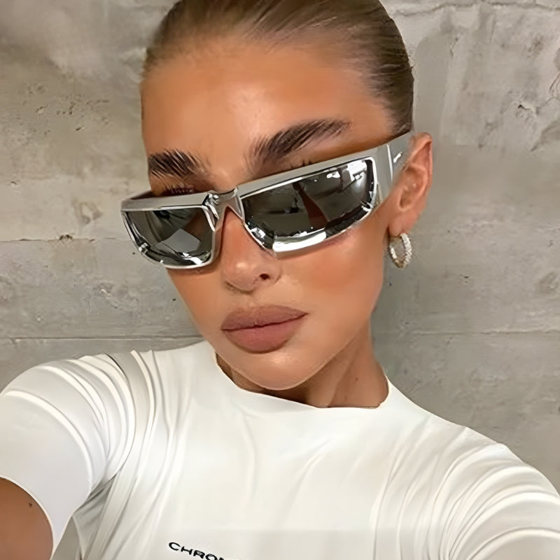 Glasses Rave Style Cyberpunk Rave Sunglasses - Litlookz Studio