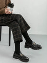 Dark Academia Plaid Pants
