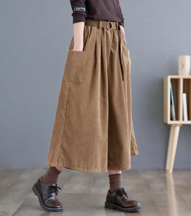 Dark Academia Corduroy Pants