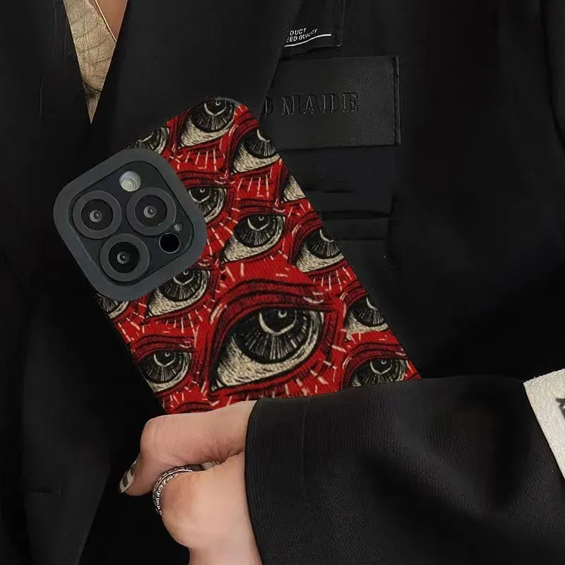 Devil Phone Devil Eyes Phone Case - Litlookz Studio