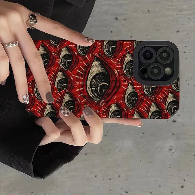 Devil Phone Devil Eyes Phone Case - Litlookz Studio