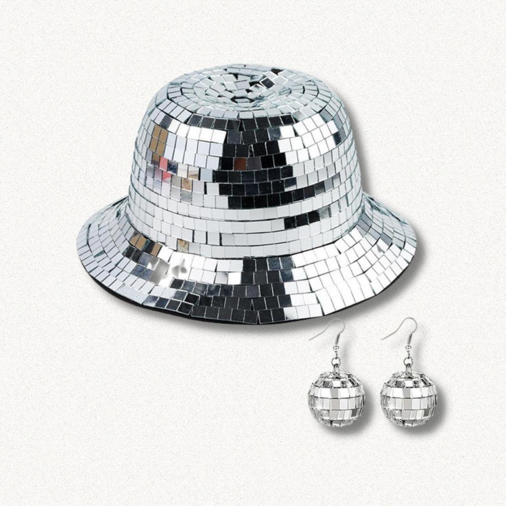 Verstellbare Disco-Cowgirl-Mütze mit Sternenmuster – Litlookz Studio