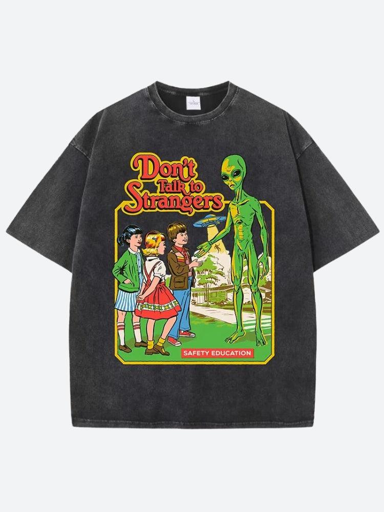 Don't Talk To Strangers Tee - Litlookz Studio