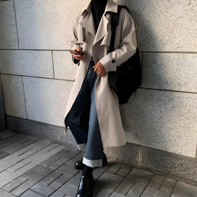 Double Breasted Trench Coat - Litlookz Studio