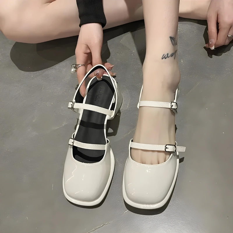 Double Strap Mary Jane High Heels â Litlookz Studio