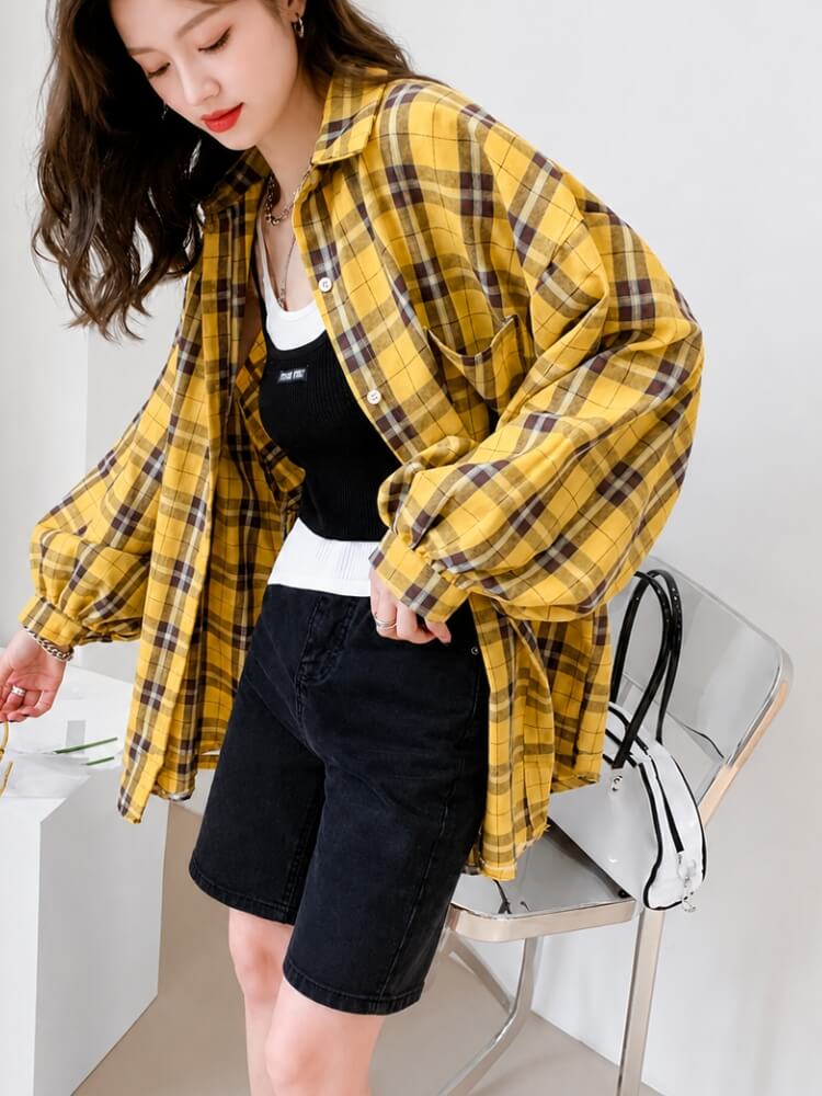 Downtown Plaid Shirt