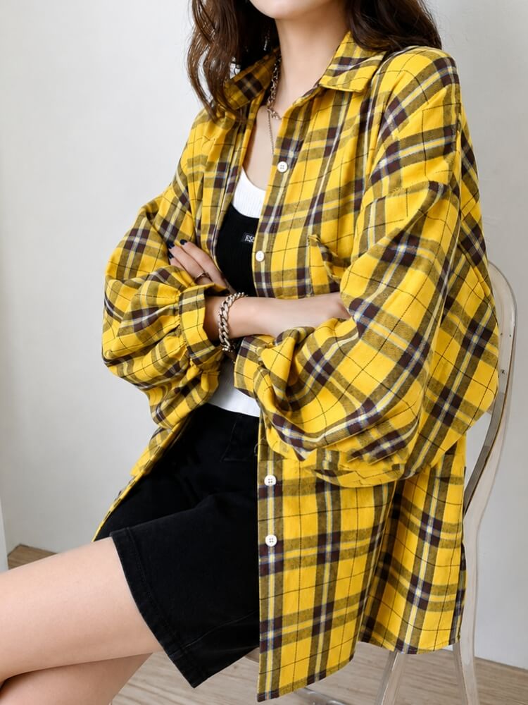 Downtown Plaid Shirt
