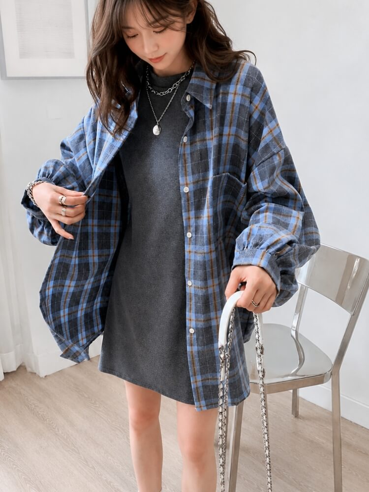 Downtown Plaid Shirt