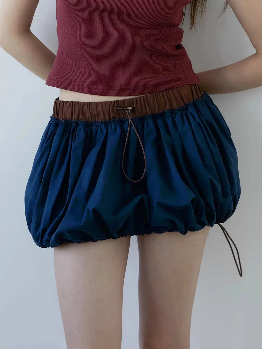 ★送料・関税込★OPEN YY★CRINKLED BUBBLE HEM MINI SKIRT★ OPEN YY Crinkled Bubble Hem Mini Skirt – Cycle Platform
