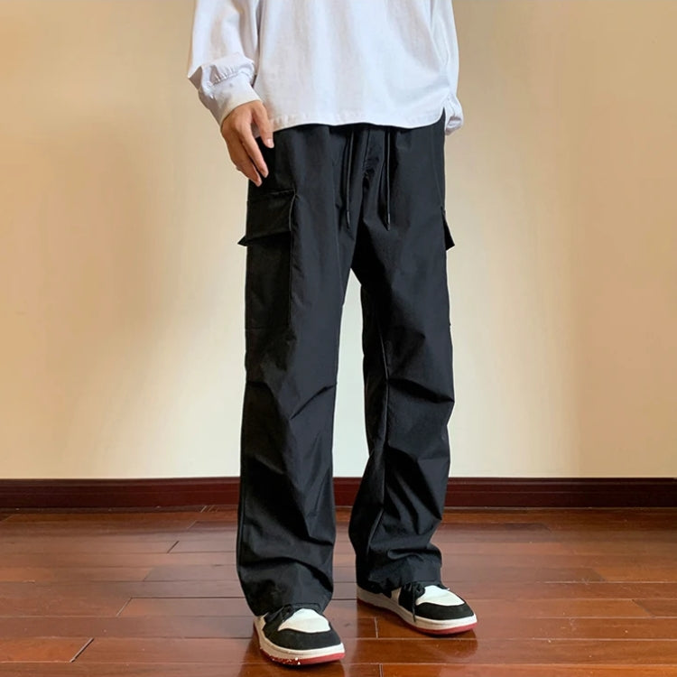 Drawstring Cargo Parachute Pants – Litlookz Studio