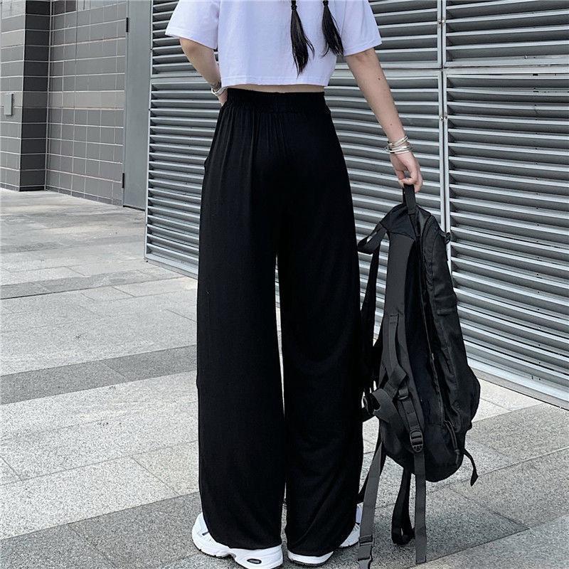 Elasticated Waist Butterfly Cut-Out Pants