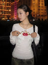 Embroidered Long Sleeve Top
