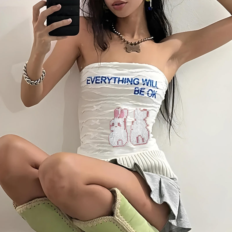 Everything Will Be Ok Tube Top