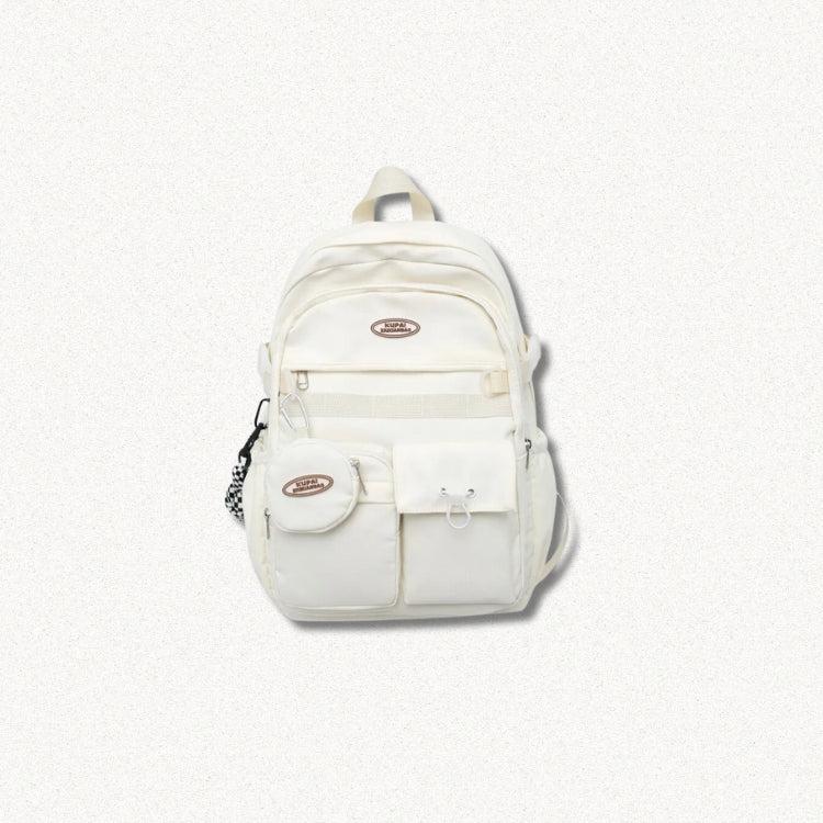 Extra Pockets Casual School Backpack