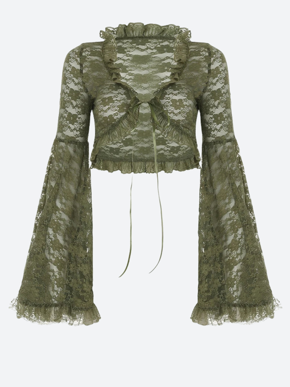 Fairy Grunge Bolero Crop Top