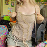 Fairy Grunge Layered Tank Top