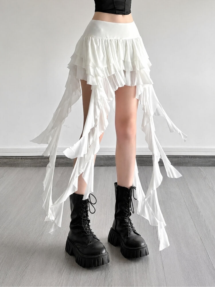 Fairy Grunge Ruffle Skirt