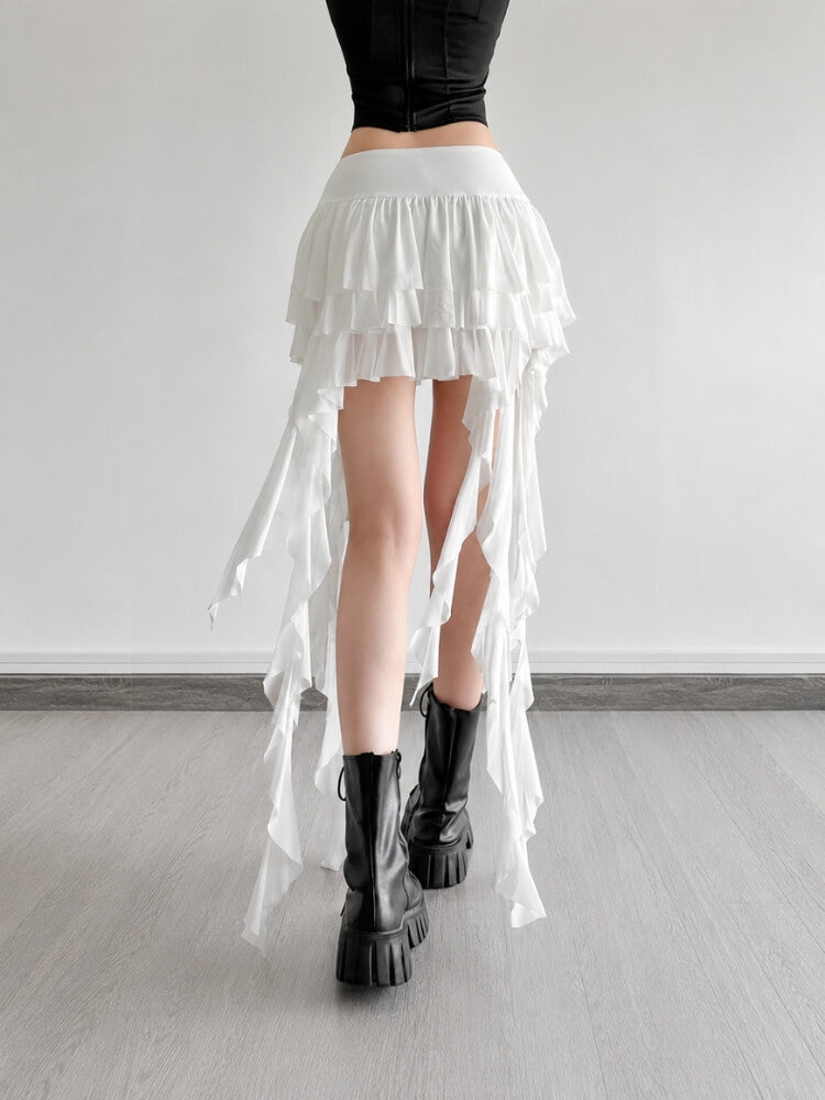 Fairy Grunge Ruffle Skirt