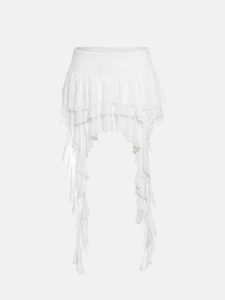 Fairy Grunge Ruffle Skirt