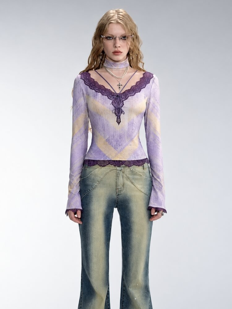 Fairy Haze Lace Top