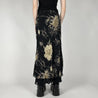 Fairycore Dark Fairy Midi Skirt