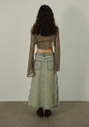 Fishnet Crop Shrug Sweater