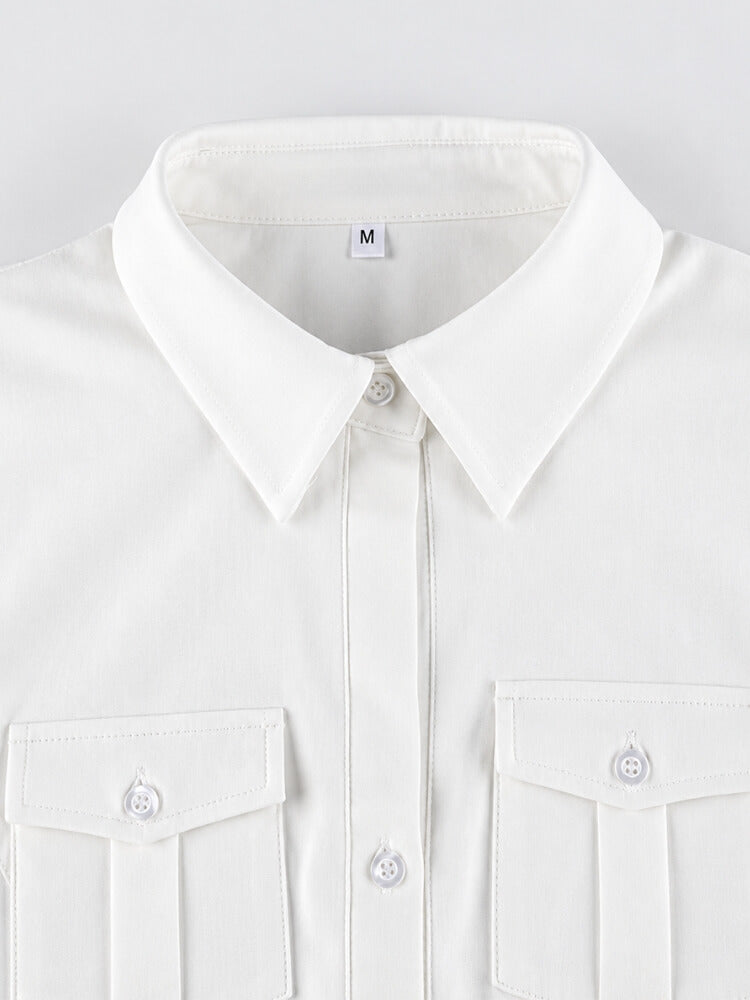 Fitted Pocket Button-Up