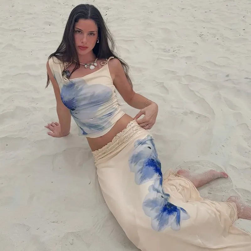 Floral Two Piece Set