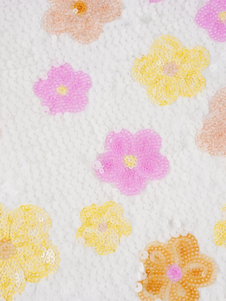 Flower Glow Mini Skirt