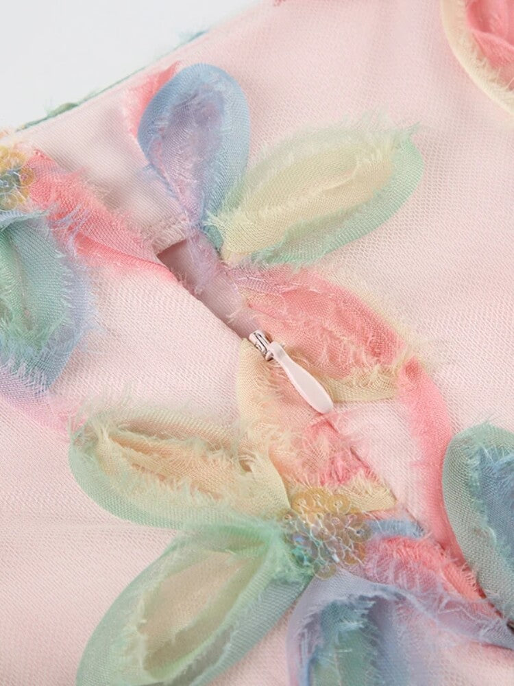 Flower Mini Skirt