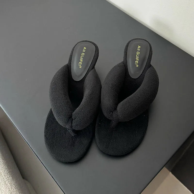 Fluffy Flip Flops