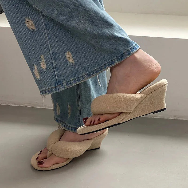 Fluffy Flip Flops
