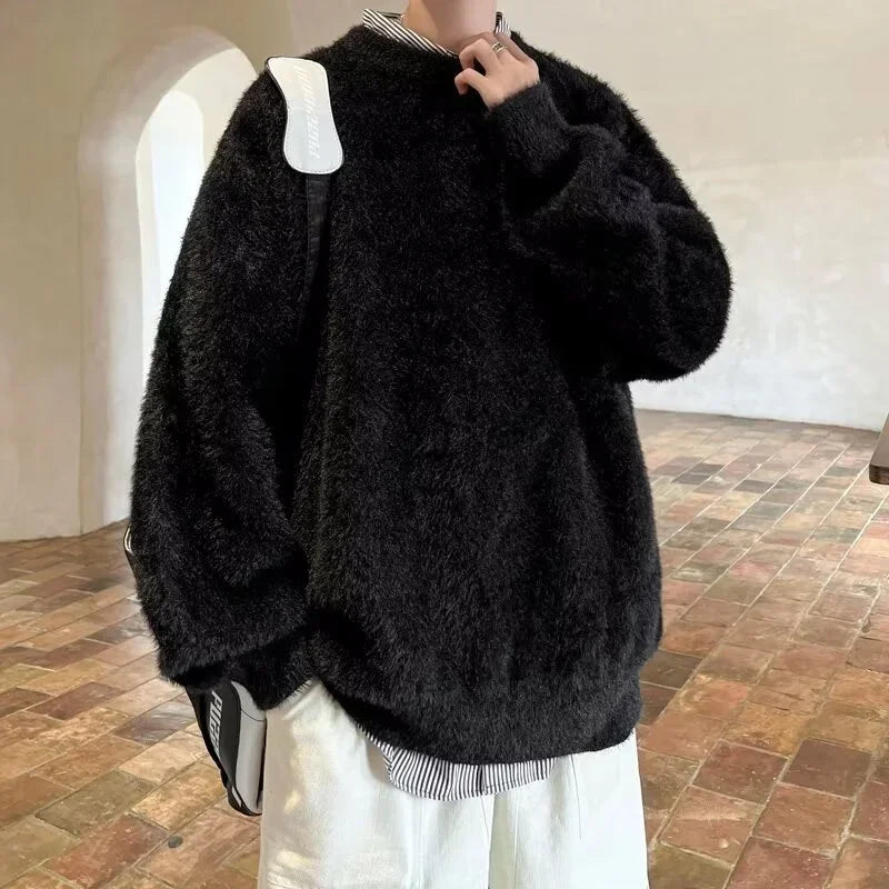 Shop Fluffy Oversized Sweater - Litlookz Studio