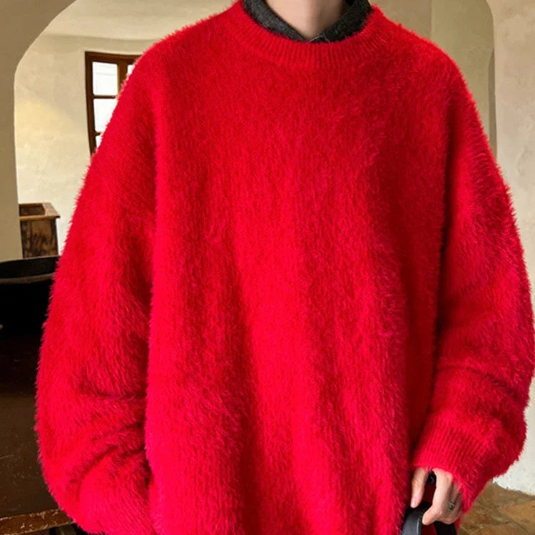 Shop Fluffy Oversized Sweater - Litlookz Studio