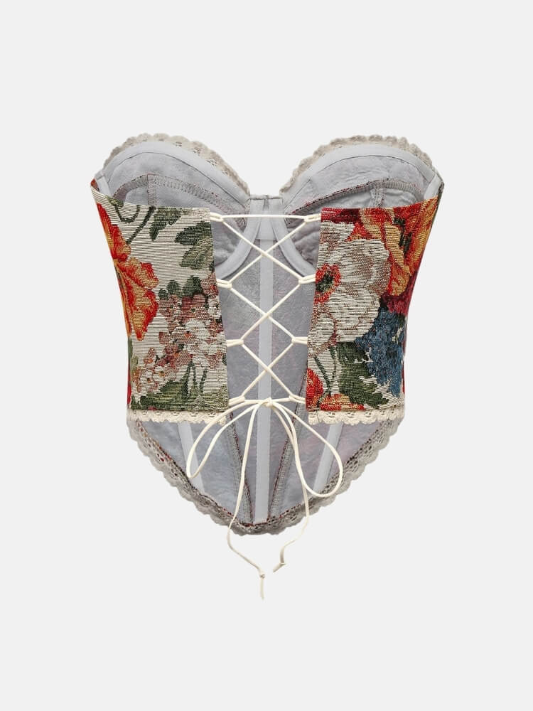 Garden Corset Top