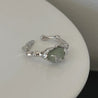 Gemstone Liquid Ring
