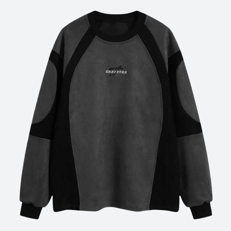 Geometric Shaped Graystar Sweatshirt