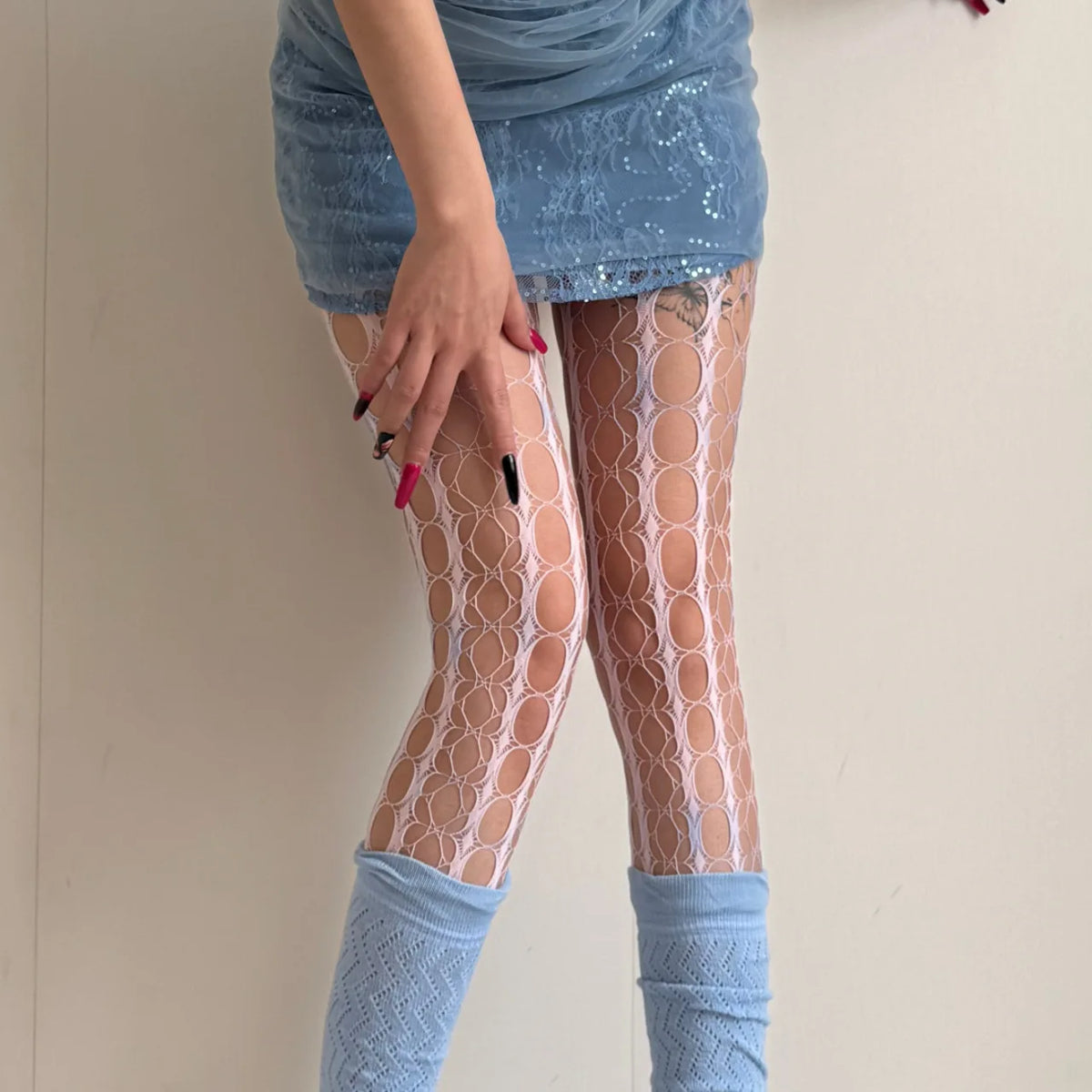 Glossy Sheer Tights