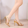 Golden Leaf Heels