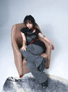 Goth Butterfly Print Tee