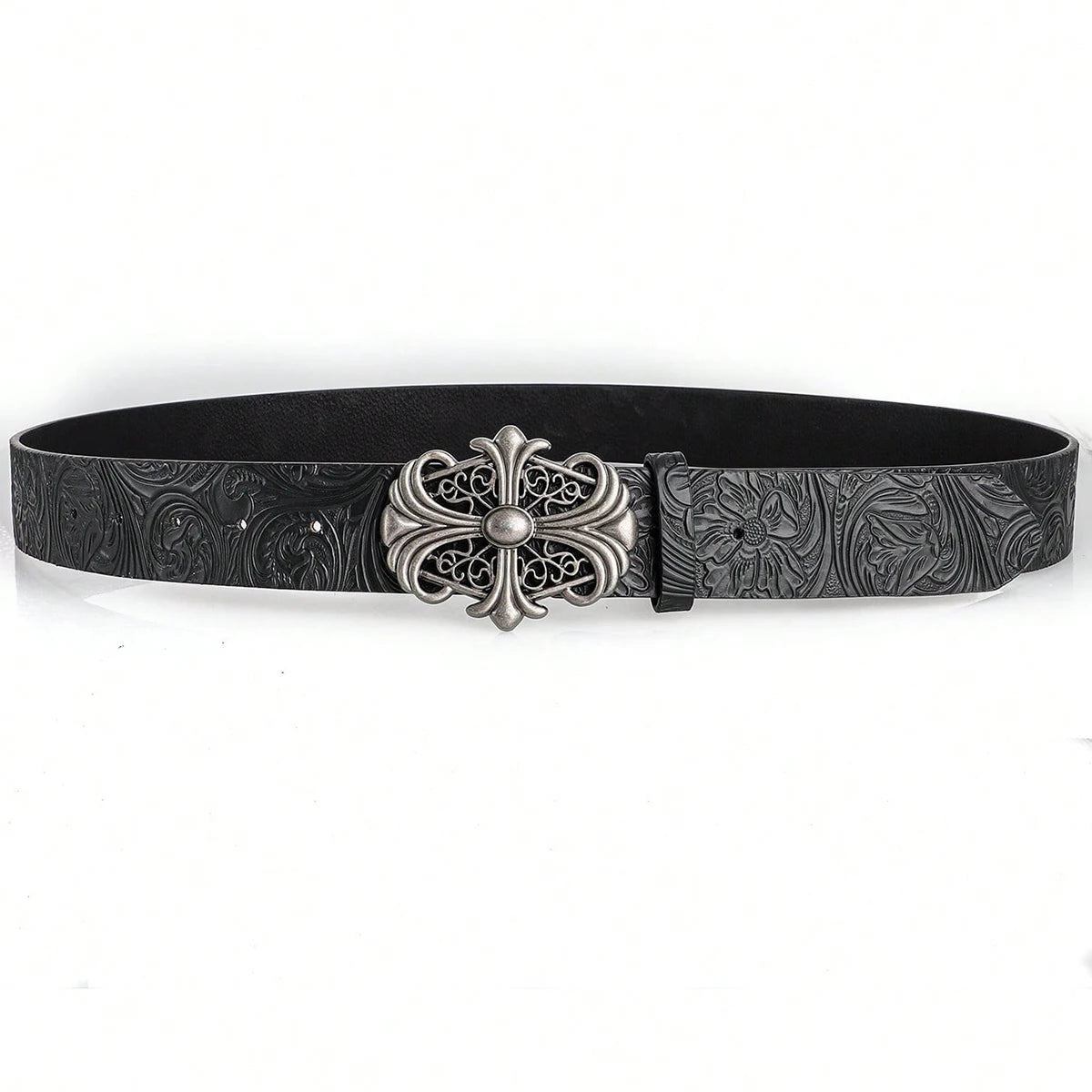 Goth Metal Cross Belt