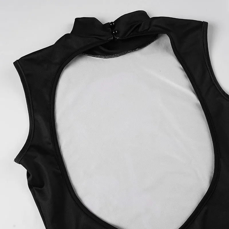 Goth Rose Maxi Dress