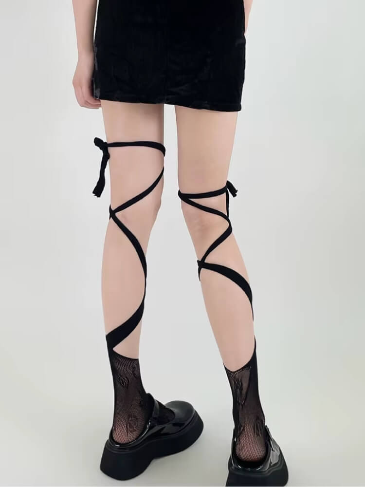 Gothic Wrap Socks