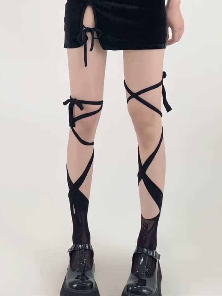 Gothic Wrap Socks