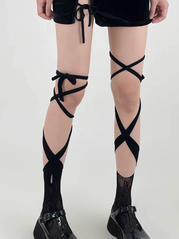 Gothic Wrap Socks